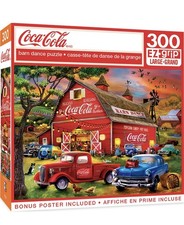 MasterPieces Coca-Cola Barn Dance 300 Piece Jigsaw Puzzle