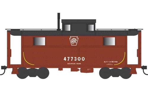 Bowser ~ Escala HO ~ Caboose de acero Clase N5 ~ Pennsylvania PRR #477313 ~ 43368 | Zustand: New