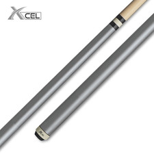 Xcel KS02-25 Heavy Hitter 25oz Break Cue for Pool and Billiards - Silver Finish