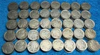 5 ROLLS (200 pcs) NO DATE BUFFALO NICKELS. Dateless, not culls, just worn. #2