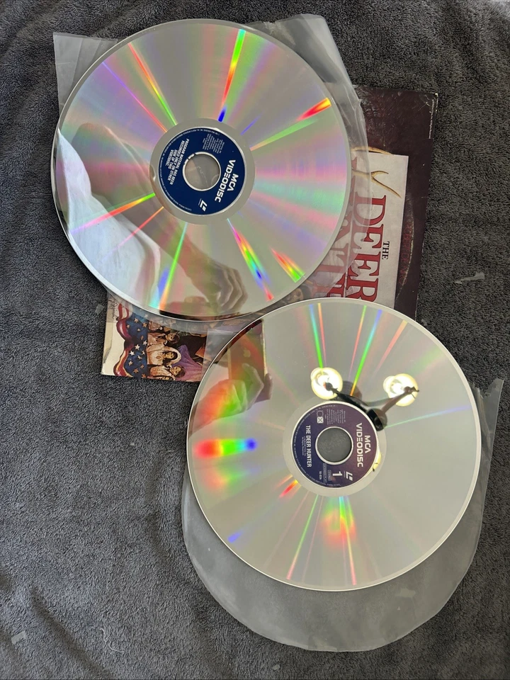 The Deer Hunter Robert De Niro John Savage Meryl Streep (1978) Laserdisc Foto 3 de 4