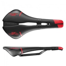 Selle San Marco MANTRA Carbon FX Racing Narrow Black Red Saddle Carbon Rail