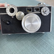 Argus Coated Cintar 50mm F3.5 Lens with Leather Case Vintage Untested No Film