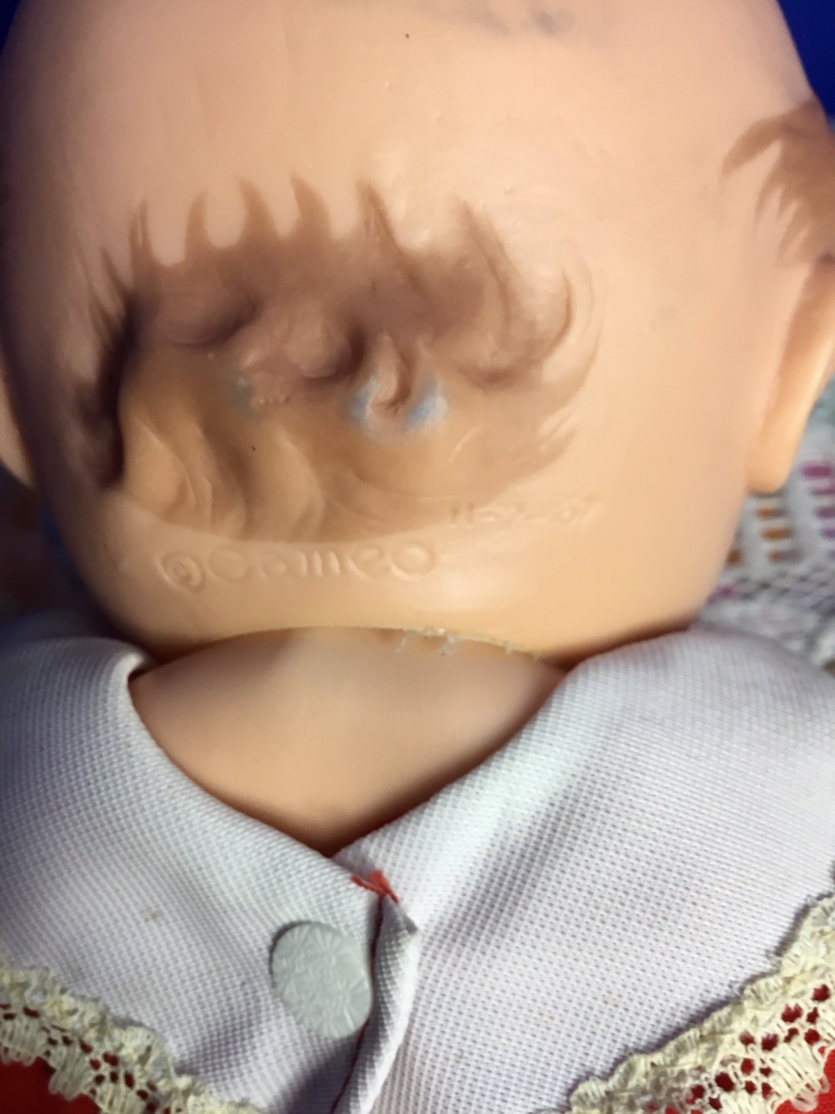 Vintage 1960’s Cameo 14” Kewpie Doll Original Outfit And Sox And Shoes