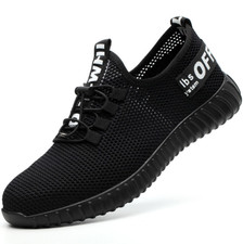 Lightweight Safety Shoes Mens/Womens Steel Toe Cap Work Boots Hiking Trainers