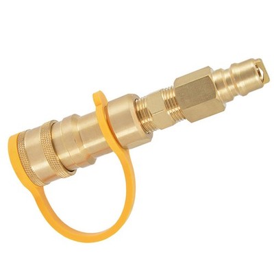 Propan Schnellverbinder Verschraubung 1/4'' Quick Connect Trennstecker Convert