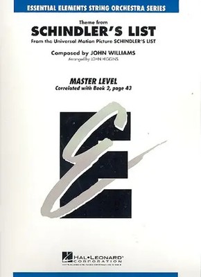 Theme from Schindler's List | John 1932 Williams | Partitur + Stimmen | 1996