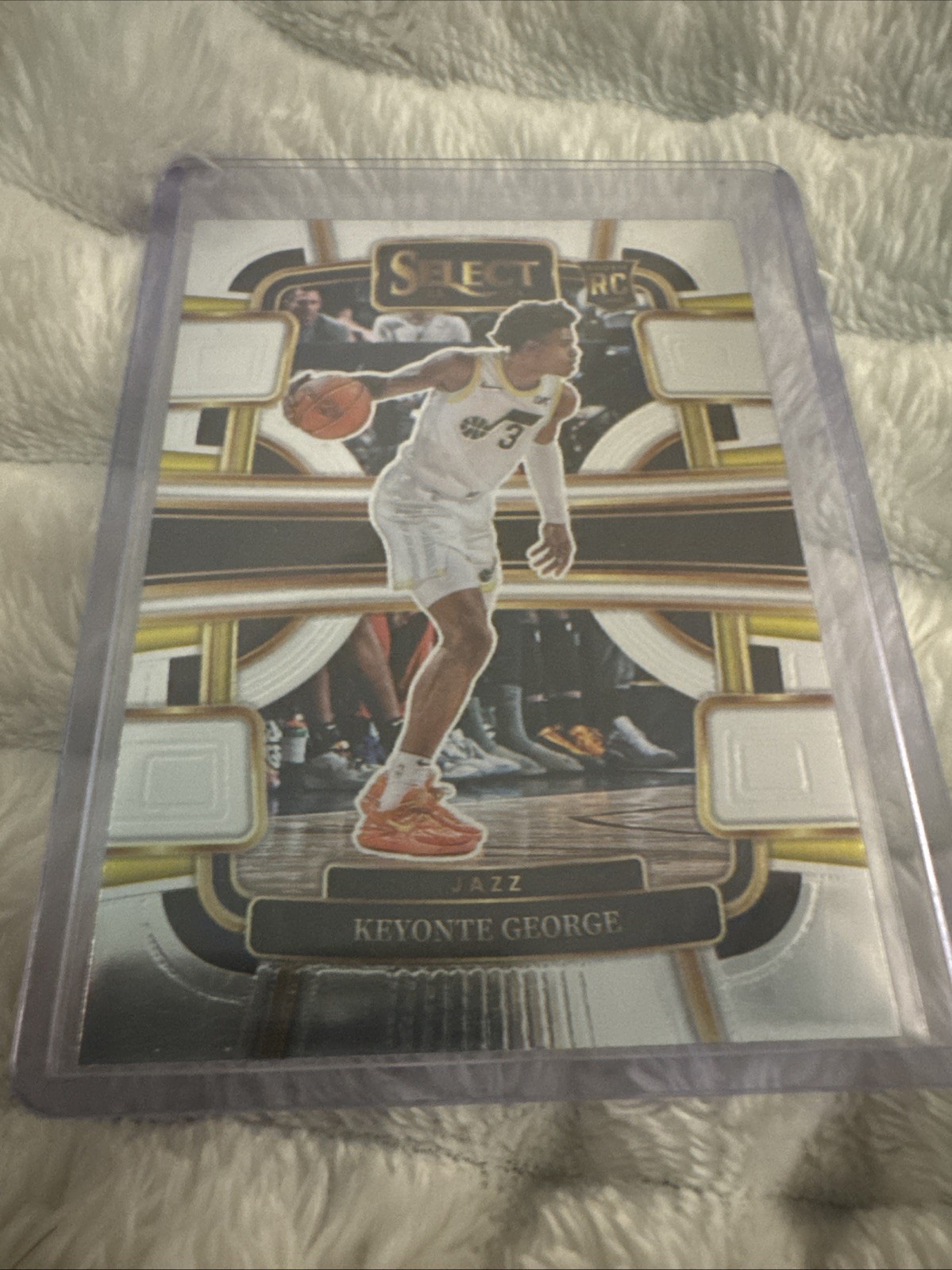 2023-24 Panini Select - Concourse Keyonte George #75 Silver Prizm (RC)