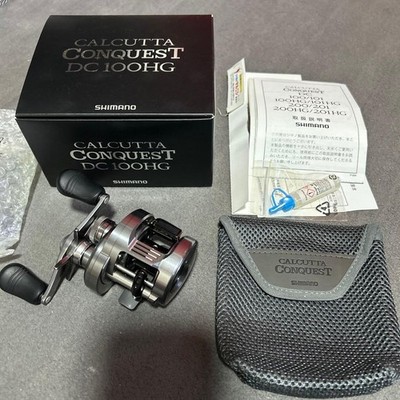Shimano 20 Calcutta Conquest DC 100HG Baitcasting Reel Japan Used