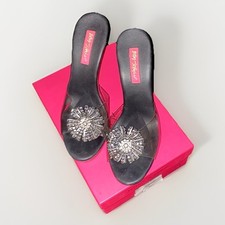 RARE Betsey Johnson Starburst Heels Size 9 With Box