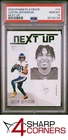 2020 PANINI PLAYBOOK NEXT UP #14 JUSTIN JEFFERSON RC PSA 10