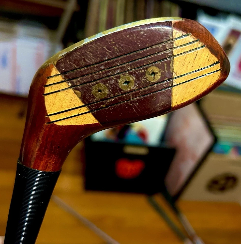 H&B Powerbilt Citation 2 Madera Caqui Ver Pix Derecha En muy buena condición Eje de Acero Agarrado Foto 4 de 4