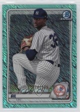 2020 Bowman Chrome Prospects Aqua Shimmer Refractor 24/125 Luis Gil #BCP-132 6u5