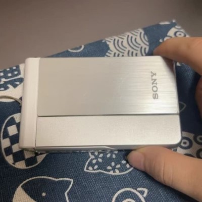 SONY Cyber-shot DSC-TX30 18.2MP CMOS Vintage Silver Digital Camera w Charger