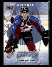 2016-17 Upper Deck MVP #291 Chris Bigras Rookie Card Colorado Avalanche