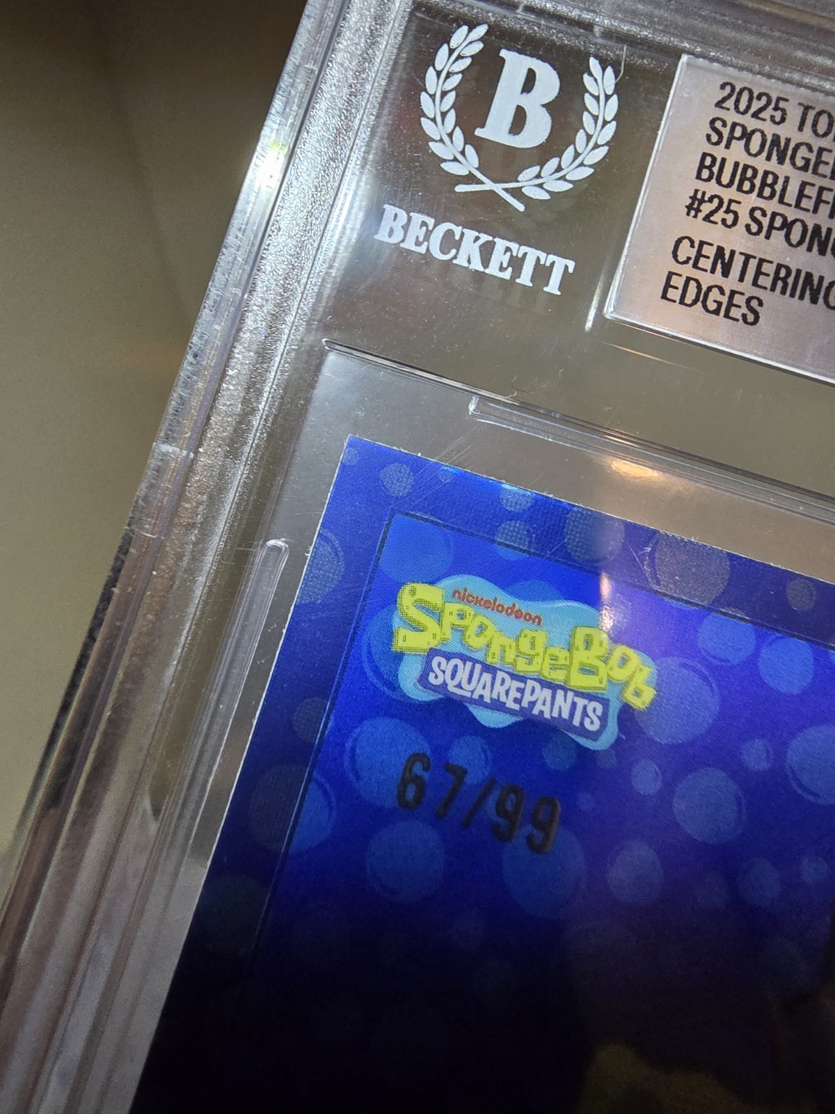 Spongebob Squarepants #25 Bubblefractor 67/99 view 9