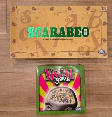 2 Brettspiele: Skarabäus und Visual Game