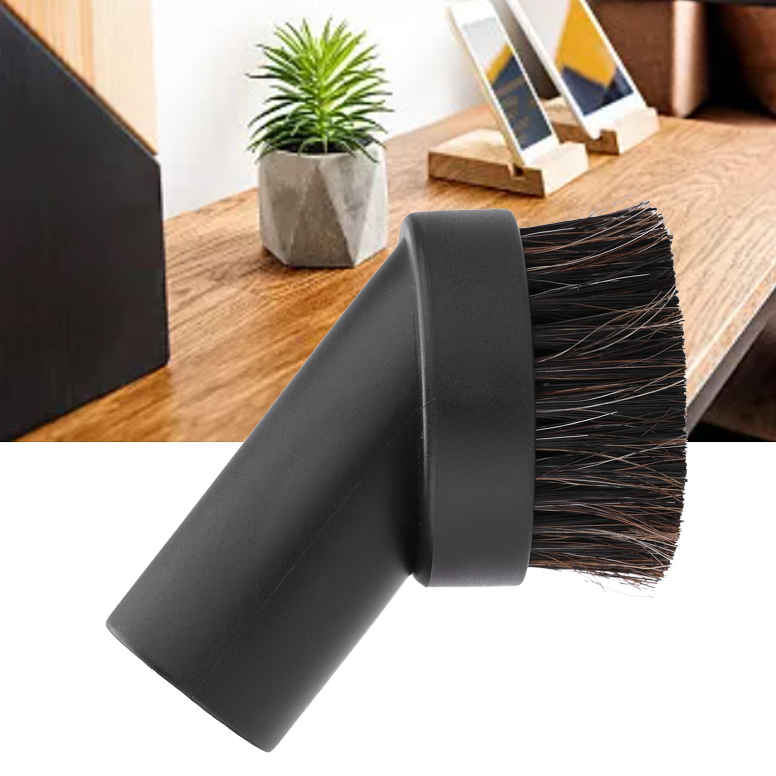 New 1pc Vacuum Cleaner Accessory Horsehair Brush Floor Dust Brush Head 32mm