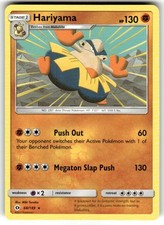 Carta Pokemon TCG SM Sole e Luna Hariyama 68/149 Non Holo Rara - NM