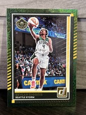 2025 Panini Donruss #26 WNBA Skylar Diggins Green Shimmer - Seattle Storm