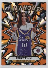 2025 Panini Donruss WNBA My House Orange Laser /399 Kelsey Plum #17 uk2