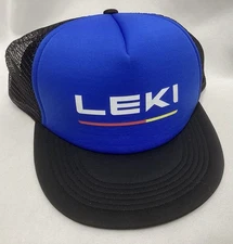 Leki “Truckers Hat” Snapback Mesh Cap Hat One Size NEW
