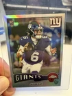 2025 Topps Chrome Football - Jaxson Dart 1975 Throwback Refractor RC Giants