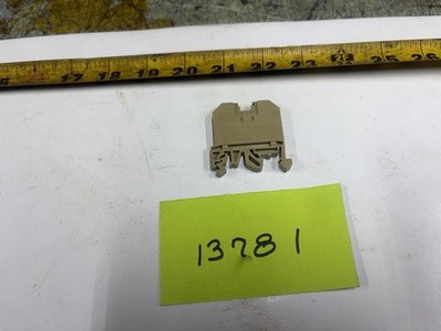 Tan  DIN Rail Terminal Blocks Set Of 25