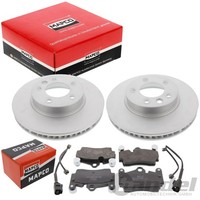 Mapco Bremsscheiben 330Mm + BelÄGe Hinten Passend FüR Porsche Cayenne Vw Touareg