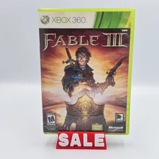 Fable III 3 (Xbox 360) CIB COMPLETE & TESTED/18g
