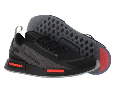 Adidas NMD R1 Spectoo Mens Shoes Size 6, Color: Core Black/Grey Five/Solar Red