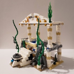 LEGO Atlantis: City of Atlantis (7985) Manual Included - Incomplete Set