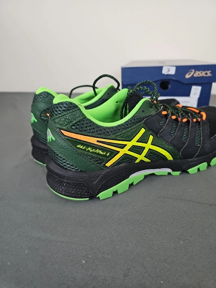 GEL Fuji ONYX/FLASH amarillo verde oscuro de ASICS para hombre T534N 9907 talla 10  Foto 4 de 4
