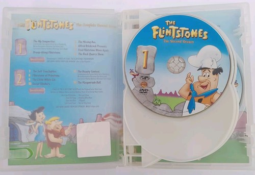 THE FLINTSTONES: COMPLETE SEASONS 1, 2 & 3 / FIFTEEN DISCS, 3 DVD BOX SETS - VGC - Picture 10 of 17