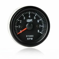 2 inch 52mm Electrical Tachometer Gauge for 0-8000 RPM LED Display Universal