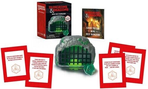 Dungeons & Dragons: Mini Dice Dungeon (Dungeons & Dragons, D&D) [New Book] Box - Picture 1 of 1