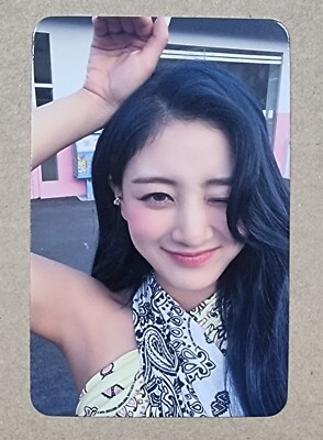 JIHYO TWICE 1ST MINI ALBUM ZONE K-POP OFFICIAL POB PHOTOCARD PHOTO