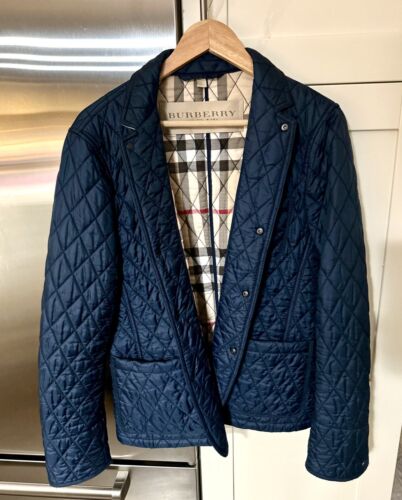 Burberry Authentic Quilted Jacket Size Small