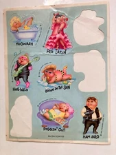 HALLMARK Extremely Rare Vintage 1985 Bacon-Scented Stickers with Ham Solo *AS IS