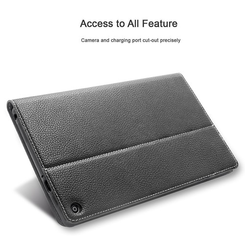 Folio Leather Cover Case Stand For Amazon All-New Fire HD 8 Tablet 8th Gen 2018 - Photo 8/37