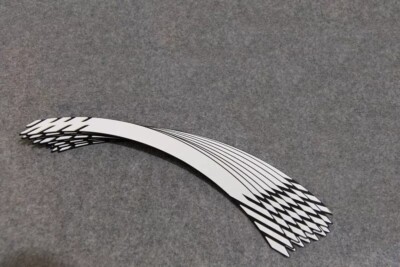 Tire Lettering Stickers PİRELLİ PZERO Sticker 1.25 Inch 8 X