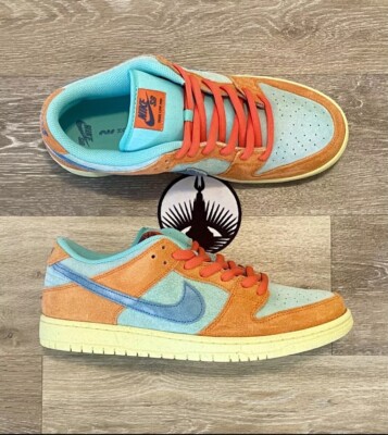 Nike SB Dunk Low Pro PRM 'Orange Emerald Rise' Noise Aqua DV5429