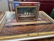Last Supper White Mountain 1000 Piece Puzzle GUC Complete