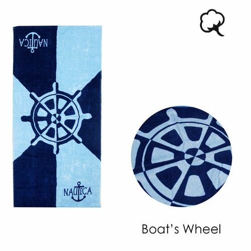 Nautica Series Cotton Beach Towel 70 x 145 cm - Picture 5 of 7