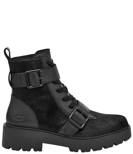 Womens Ugg Leather Lace-up Boots Size  7.5 Combat Outdoor Work Amazon.com | UGG Women main image 3