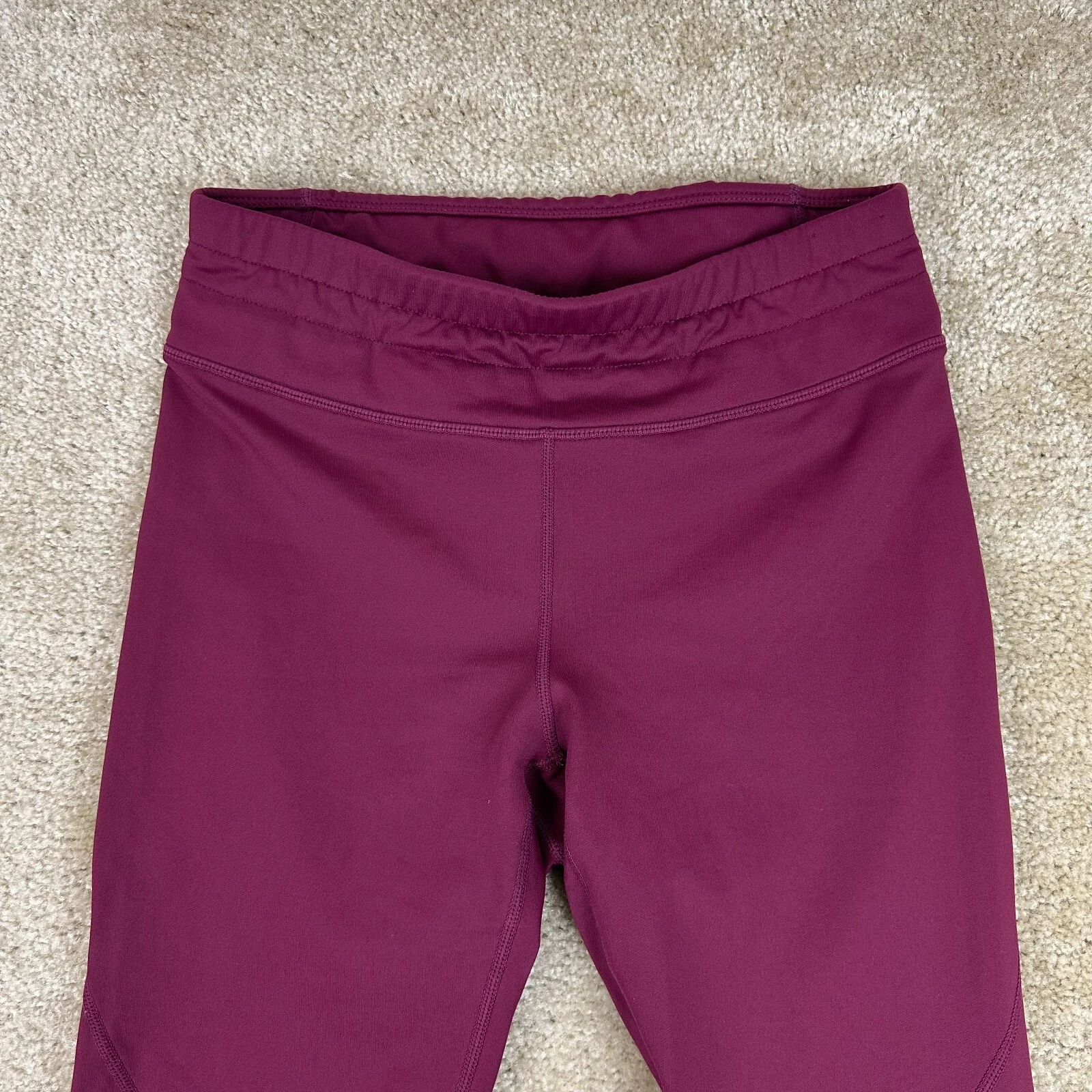 fabletics cold weather mid rise statement zip pocket leggings