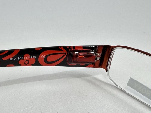 NEW ROXY RO3240/408 RED 48.17.135 Women’s Eyeglasses Frames - Picture 7 of 12