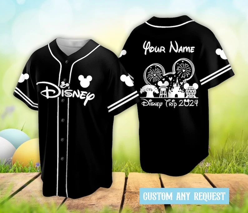 Custom Disneyland Baseball For Baseball Fan Player Shirt