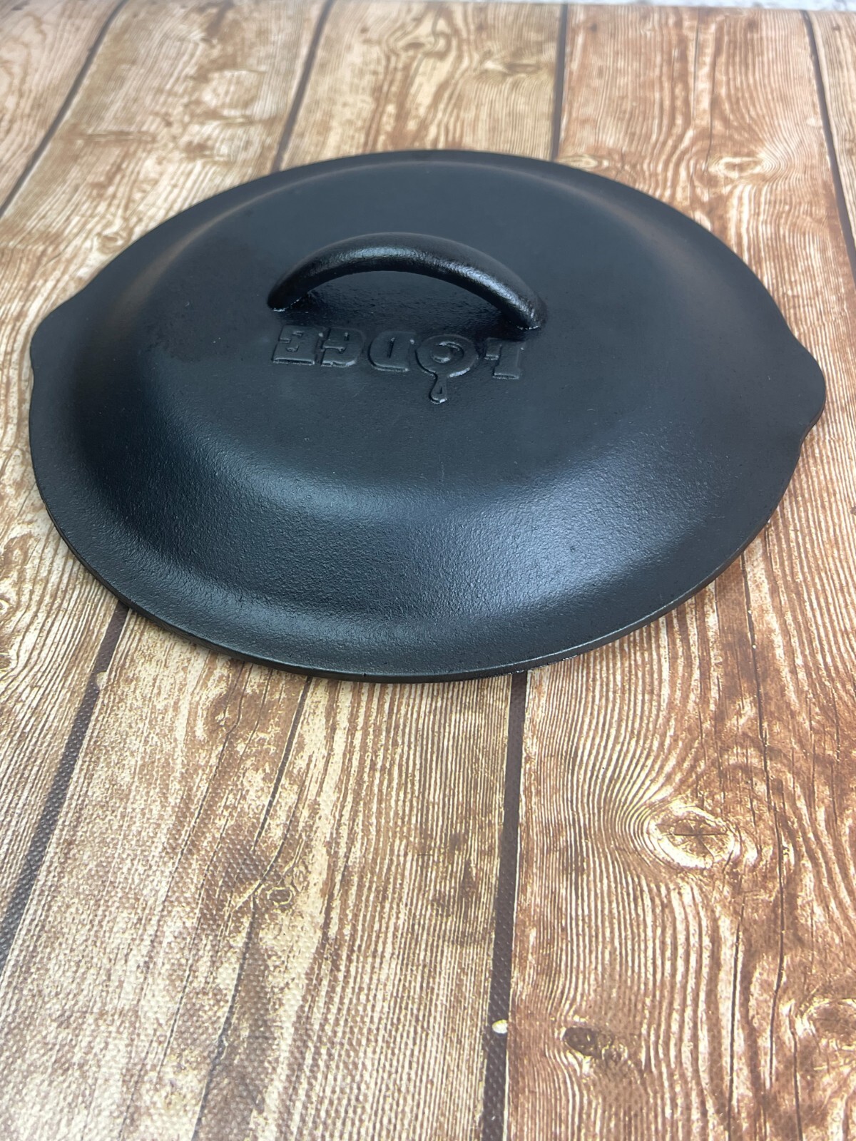 Lodge Cast Iron skillet Lid with handle 6SC eBay