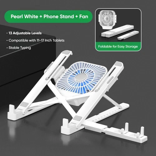 with Cooling Fan Laptop Cooling Stand Laptop Stand Holder  for 11-17 inch